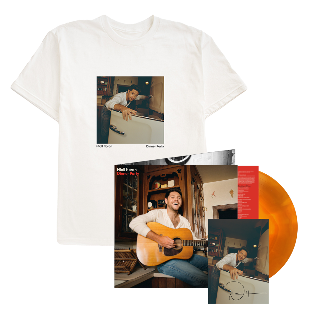 niall horan dinner party CD サインアートカード封入 Dinner Party Candlelight Vinyl + Photo Tee + Signed Art Card
