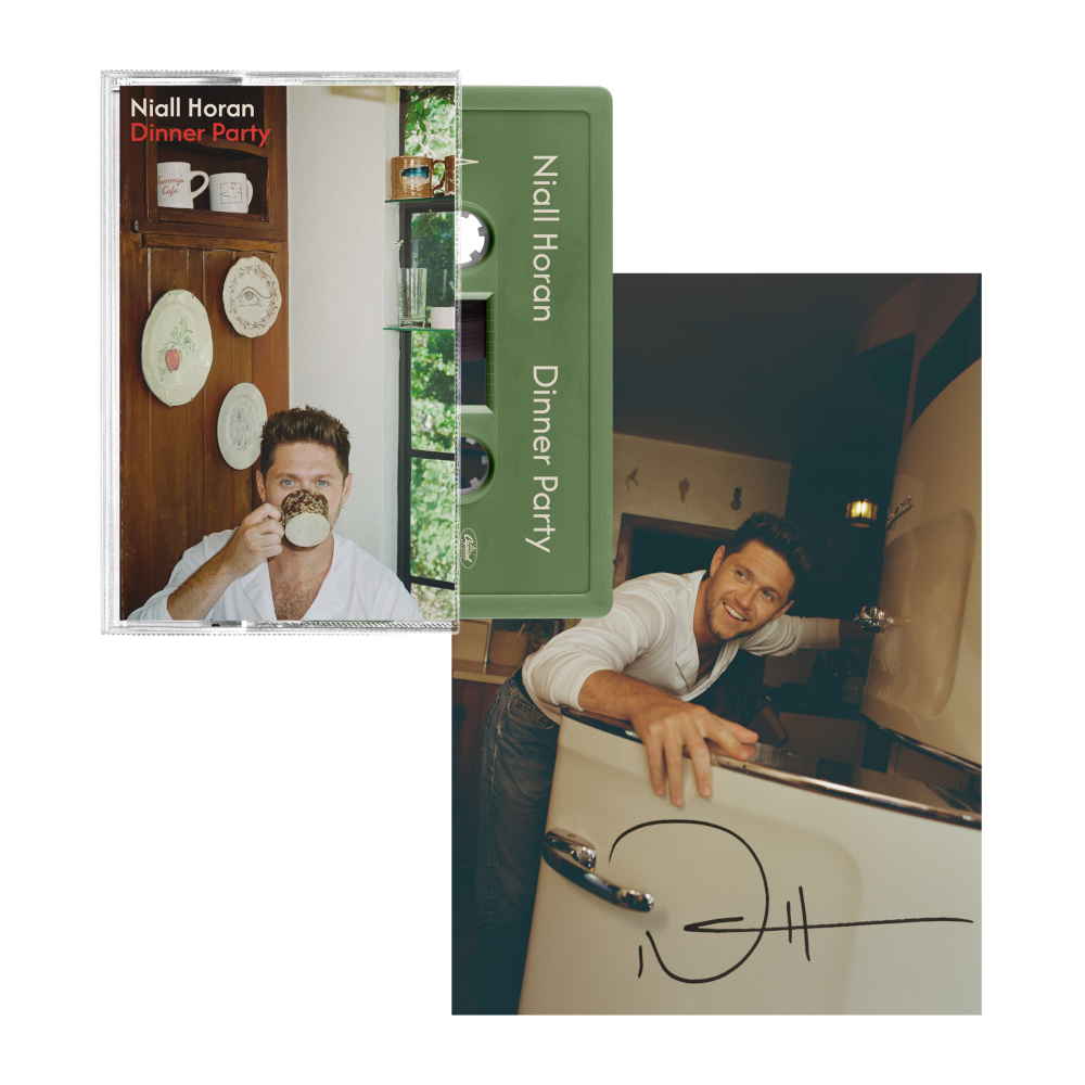 Dinner Party Sage Cassette + Signed Art Card - Niall Horan
