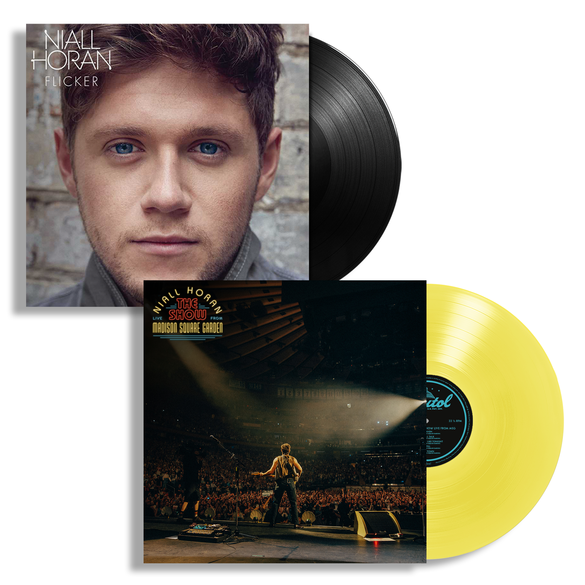 Niall Horan Flicker Live LP レコード EU盤 Flicker Vinyl + ﻿Live at Madison Square Garden Vinyl bundle