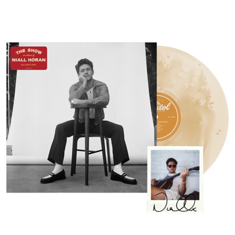 The Show by Niall Horan - Exclusive Cloudy Golden LP + Signed Art Card - shop now at Niall Horan store