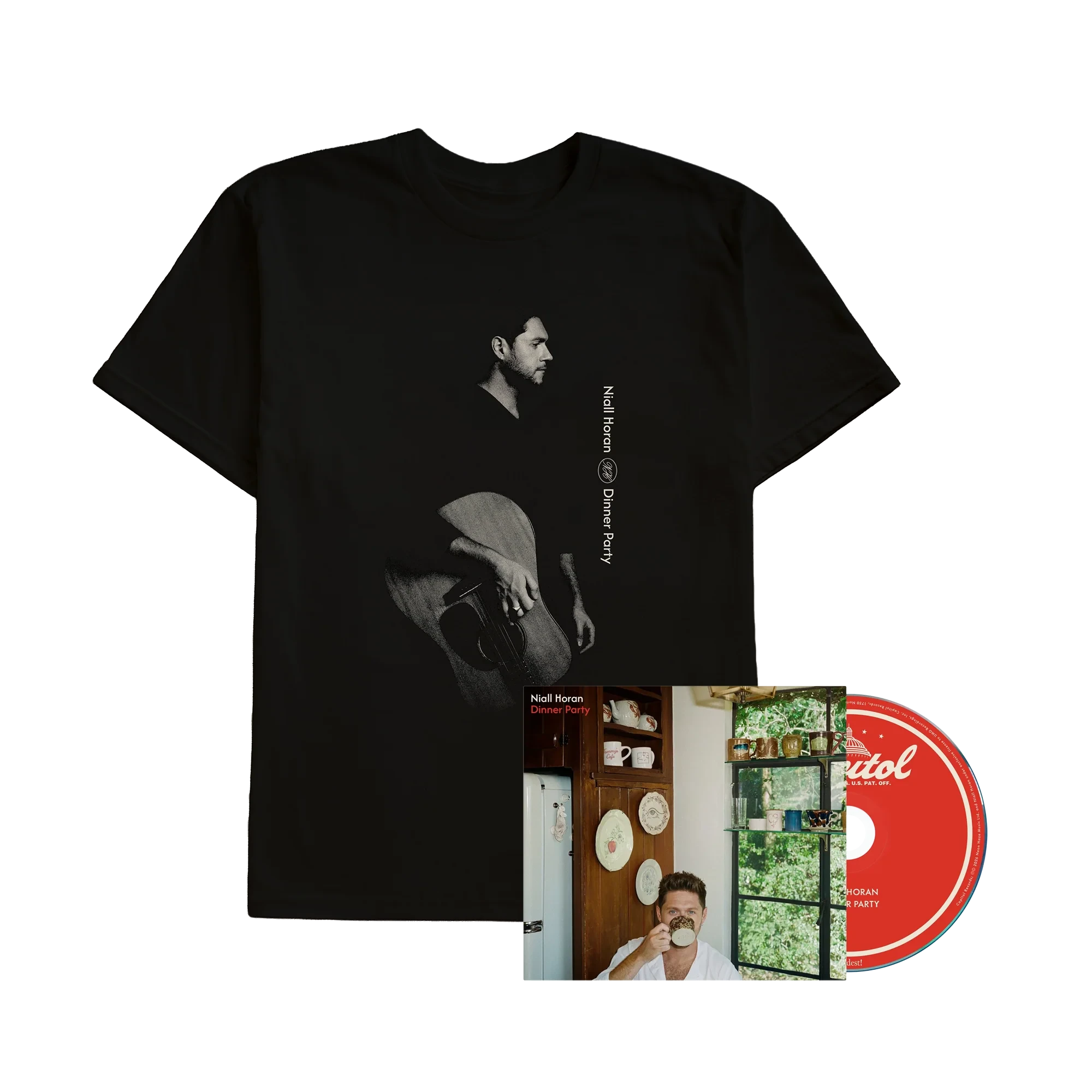 Niall Horan Dinner Party Fan Pack #2 - CD + Guitar T-Shirt CD + Guitar T-Shirt 446990