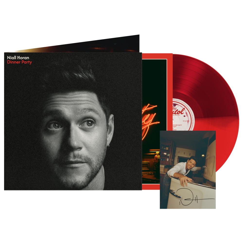 Niall Horan Dinner Party Red Booth Edition Vinyl + Signed Art Card Red Booth Edition Vinyl + Signed Art Card 438857