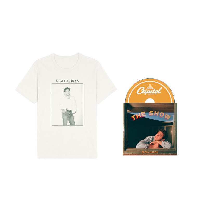 Niall Horan The Show - CD + Natural Photo T-Shirt International Bundle CD + Natural Photo T-Shirt 290138